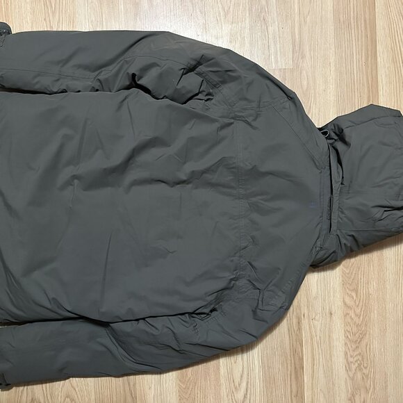 Mountain Warehouse Olive EXTREME Goose Down Parka Coat Mens XS Warm Waterproof - Picture 2 of 5